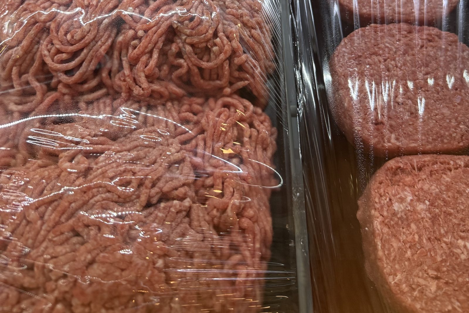 Fresh ground chuck and hand-pressed burger patties